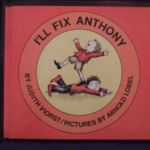 Vintage 1969 I'll Fix Anthony H/C Book by Judith Viorst